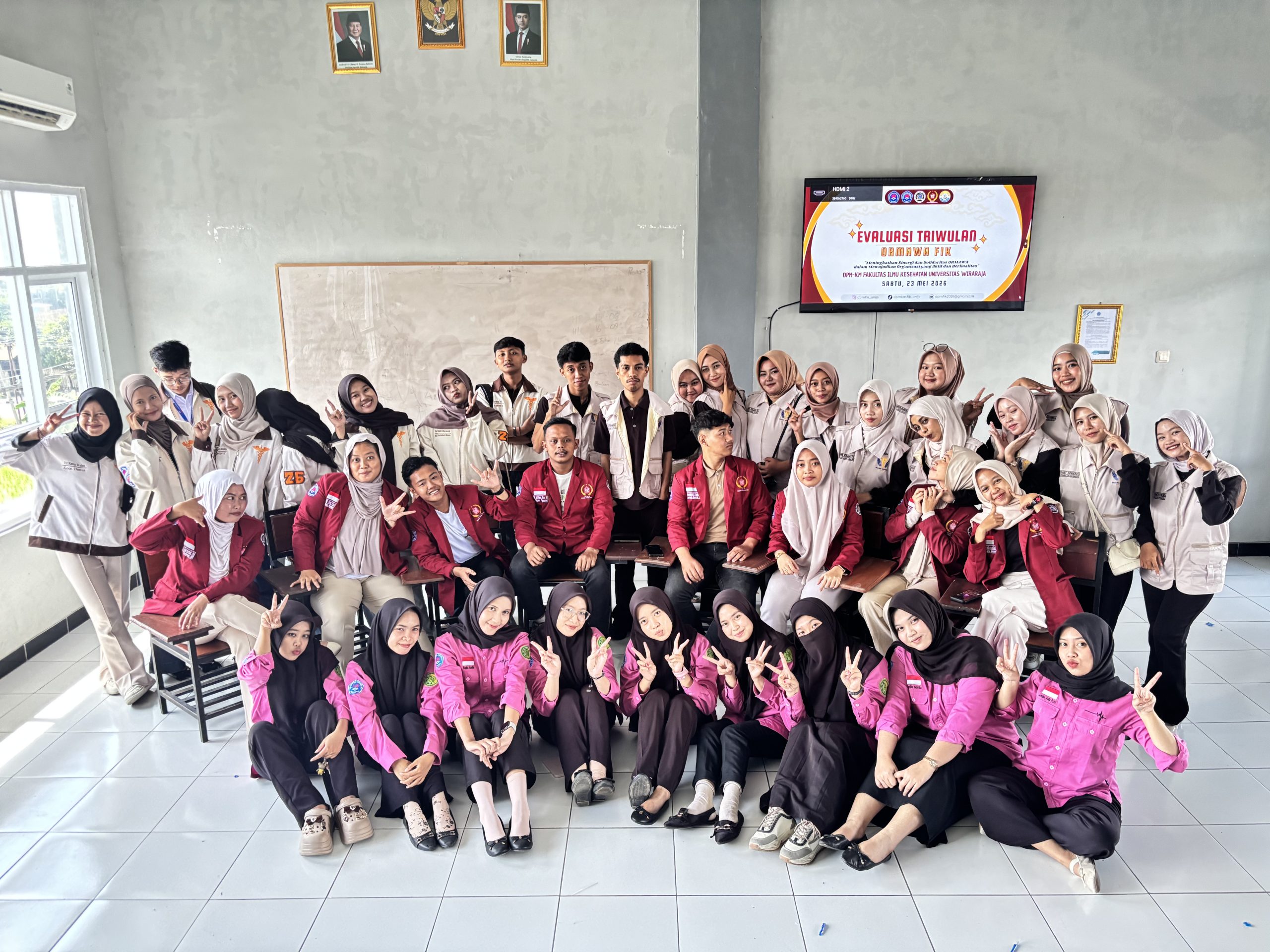 Tingkatkan Sinergi dan Kualitas Organisasi, DPM-KM FIK Universitas Wiraraja Sukses Gelar Rapat Triwulan ORMAWA